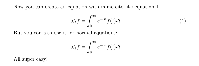 equation example